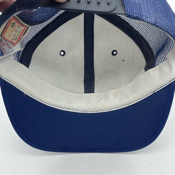 Vintage 80s Dallas Cowboys Sports Specialties Script Snapback Cap Trucker Hat - Picture 9 of 9